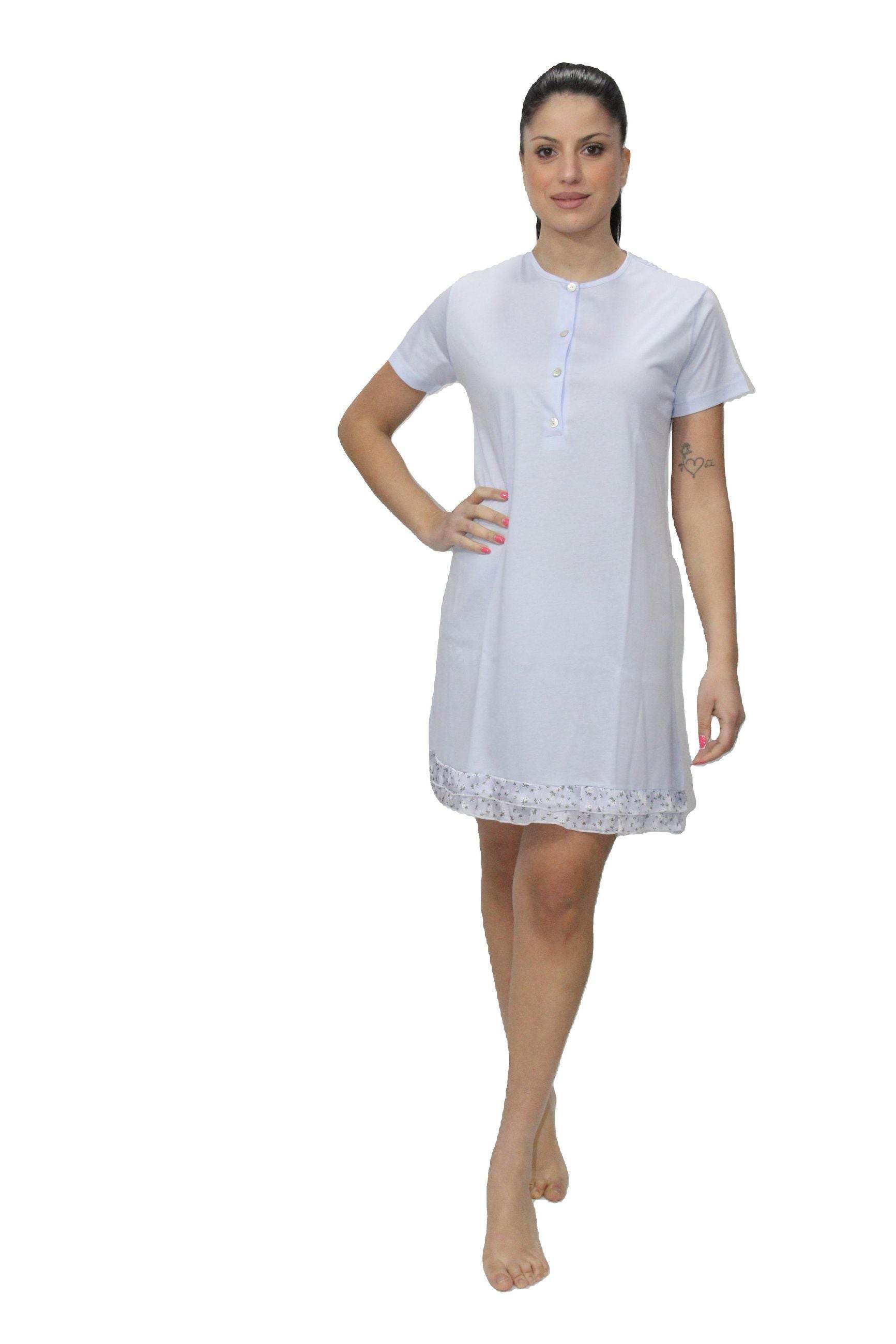 Camicia Manica corta Donna E2516 Fida - evabiancheria